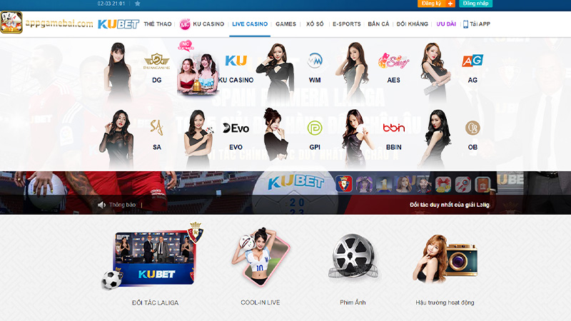 Tài xỉu online kubet ku casino